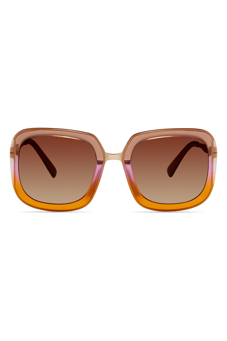 467 Sunglasses, Main, color, Orange Taupe