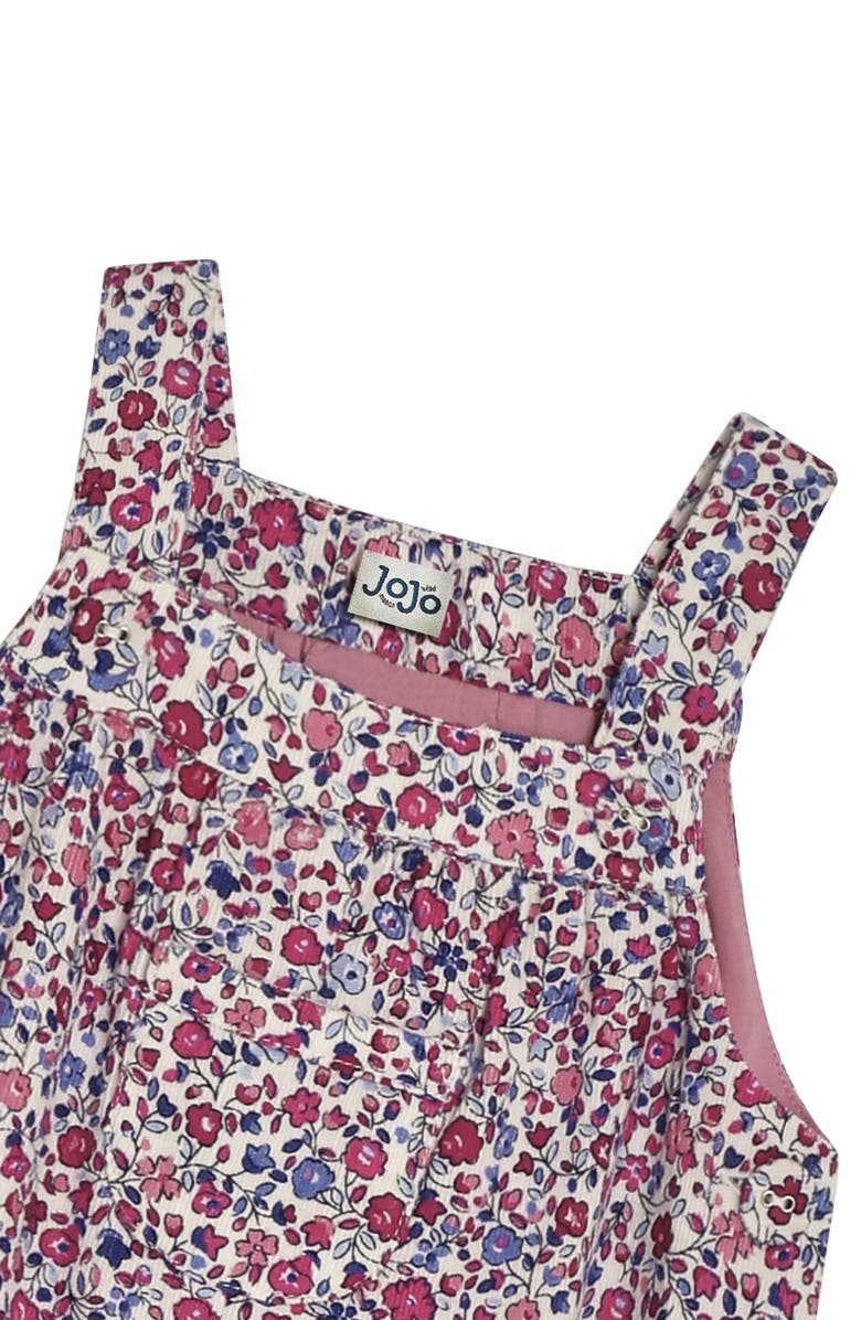 JOJO MAMAN BEBE Ditsy Floral Overalls, Alternate, color,