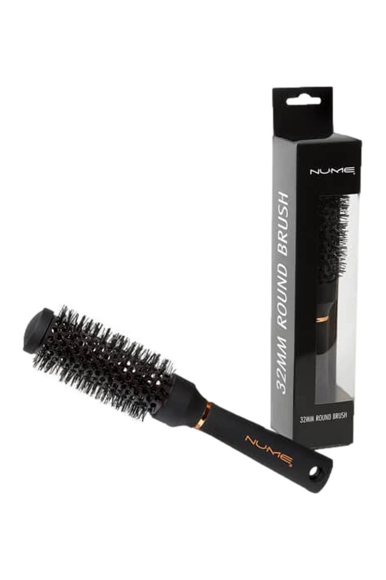 Ionic Round Brush, Alternate, color, Black