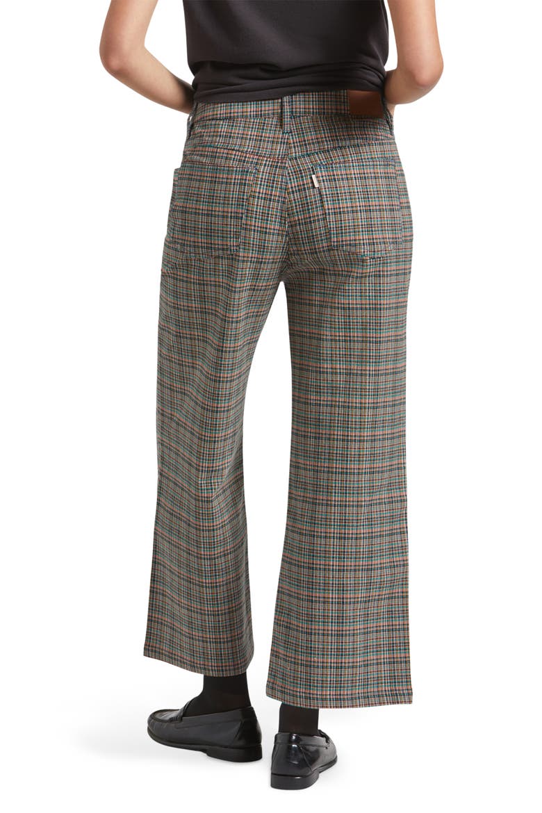 Margot Ankle Straight Leg Pants, Alternate, color, MULTI STRIPE/ PLAID
