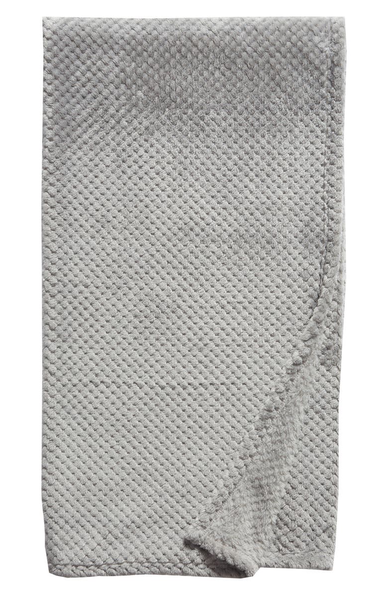 NORDSTROM AT HOME Waffle Plush Throw Blanket, Main, color, 