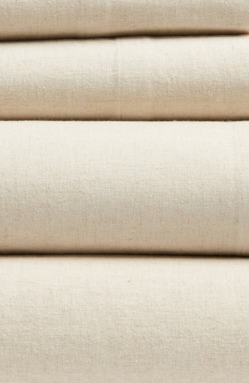 Nordstrom Cotton & Linen Sheet Set In Neutral