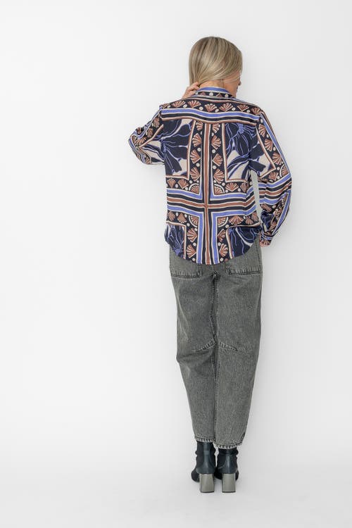 West Of Nadia Shirt In Blue