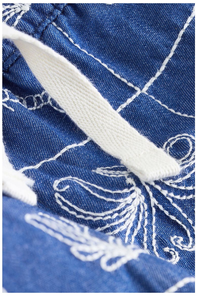 Kids' Stitch Button-Up Shirt & Shorts Set, Alternate, color, BLUE