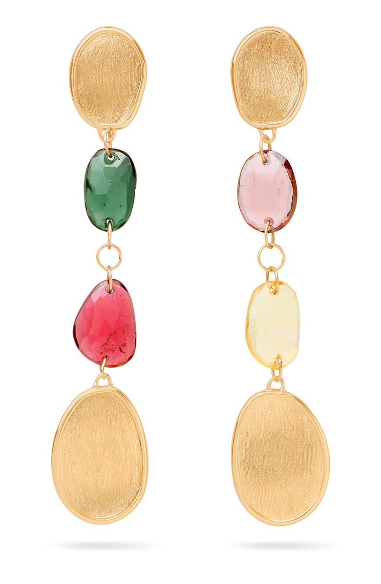 Marco Bicego Lunaria Color Drop Earrings, Main, color,