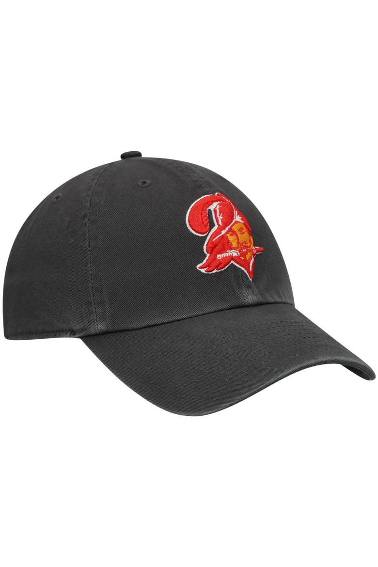Men's '47 Charcoal Tampa Bay Buccaneers Clean Up Legacy Adjustable Hat, Alternate, color, Charcoal