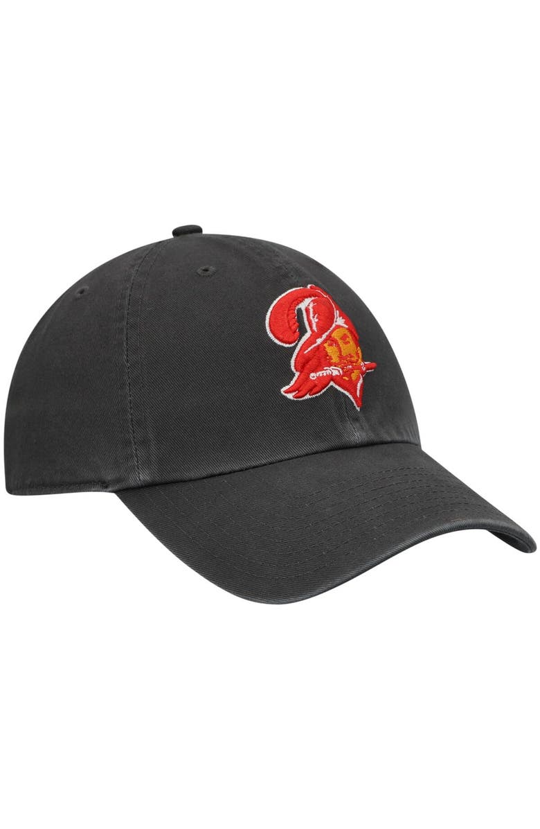 '47 Men's '47 Charcoal Tampa Bay Buccaneers Clean Up Legacy Adjustable Hat, Alternate, color, 
