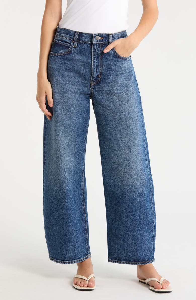 FRAME The Bow Crop Jeans, Main, color, Obscura