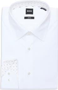 BOSS Hank Kent Slim Fit Easy Iron Dress Shirt