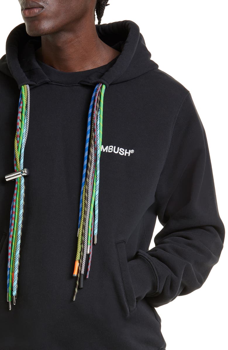 Ambush Multicord Logo Cotton Hoodie, Alternate, color, 