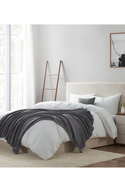Brookstone Nap Plush Throw Blanket