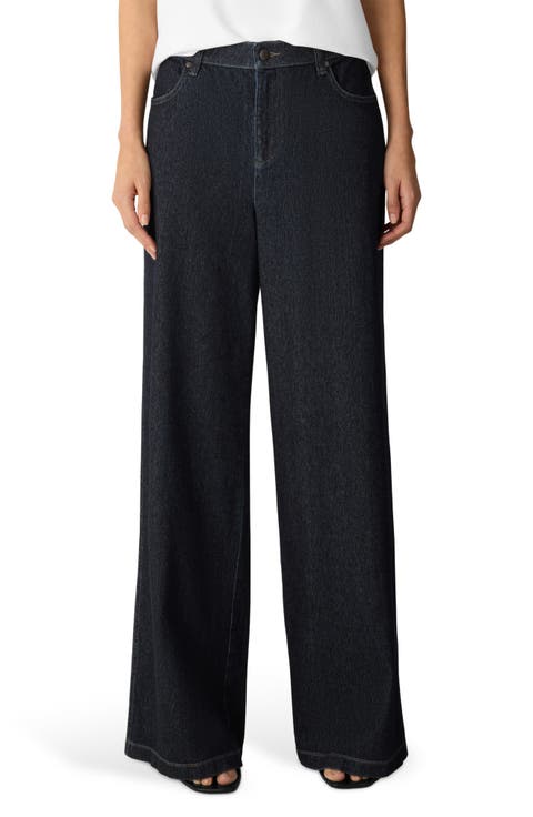 Organic Cotton Wide Leg Jeans