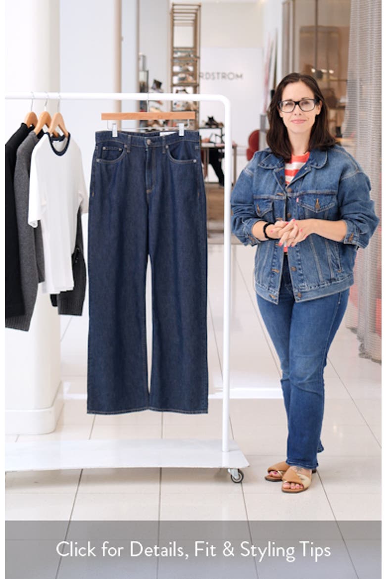 Featherweight Logan Wide Leg Jeans video