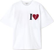 AllSaints Heart Etta Appliqué T-Shirt