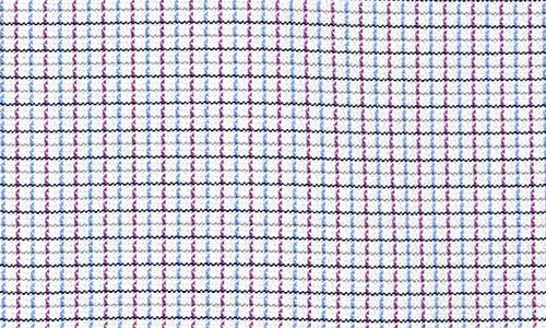 David Donahue Regular Fit Microcheck Cotton Dobby Dress Shirt In Multi