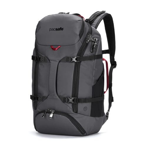 Pacsafe Exp35 Travel Backpack In Gray