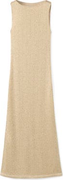 MANGO Sequin Knit Dress