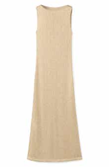 MANGO Sequin Knit Dress