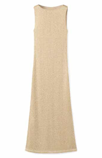 MANGO Sequin Knit Dress