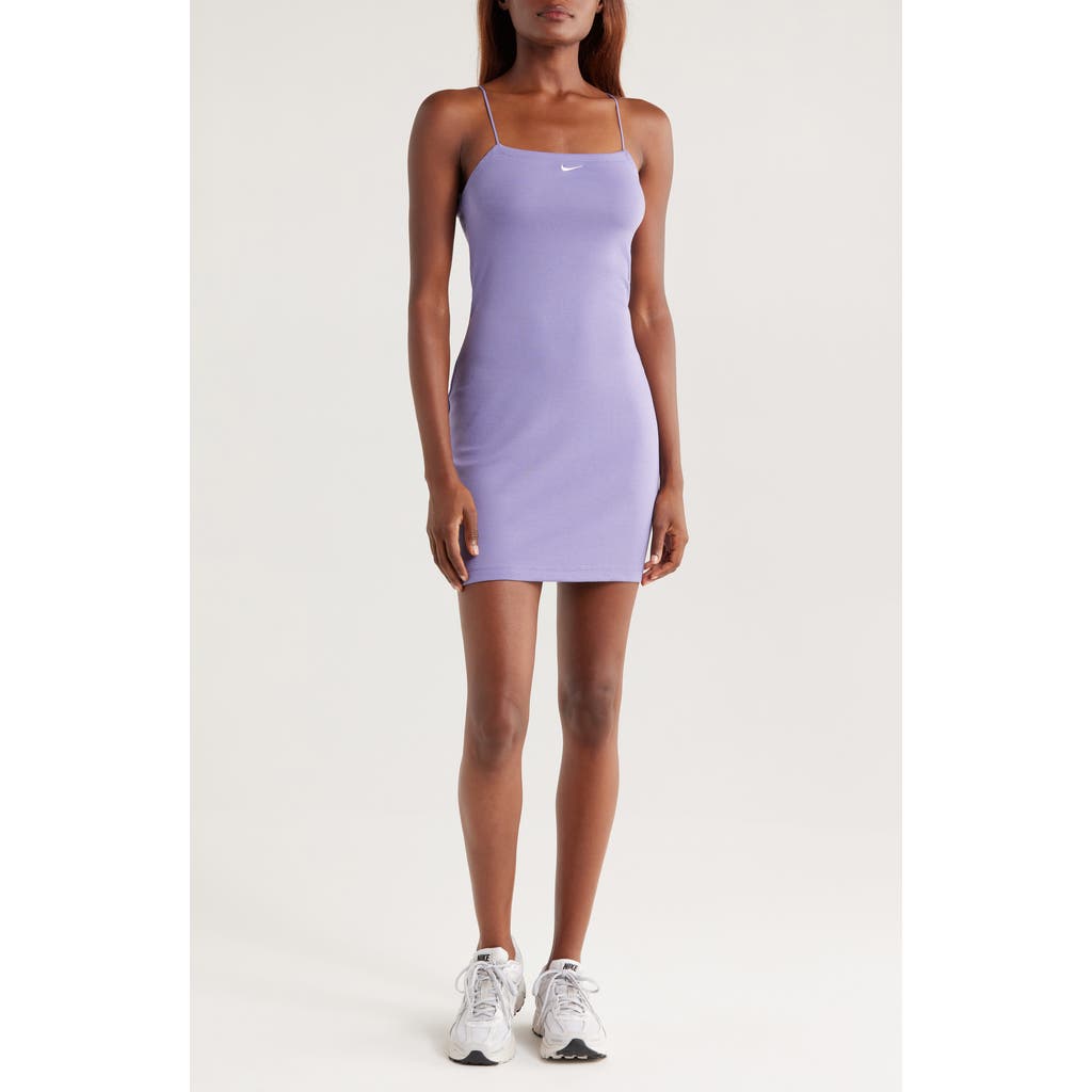 Nike Sportswear Chill Knit Mini Rib Cami Minidress