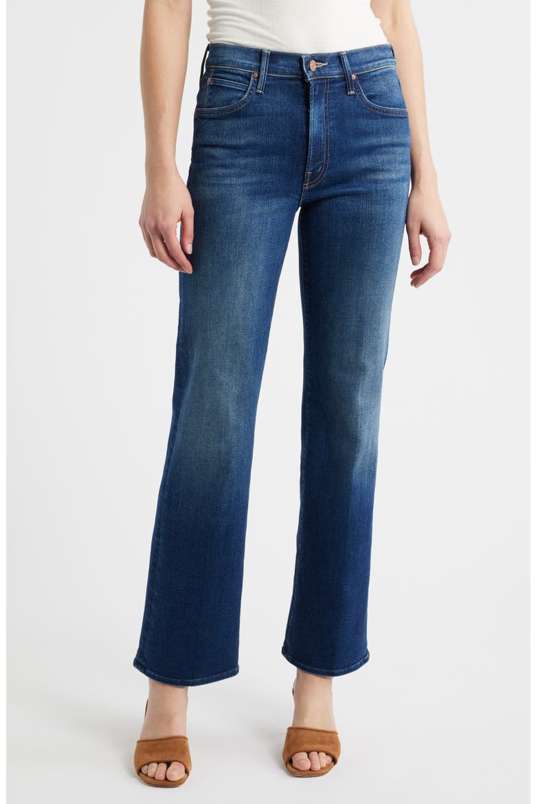 Lil Kick It High Waist Straight Leg Jeans, Main, color, TROUBLEMAKER