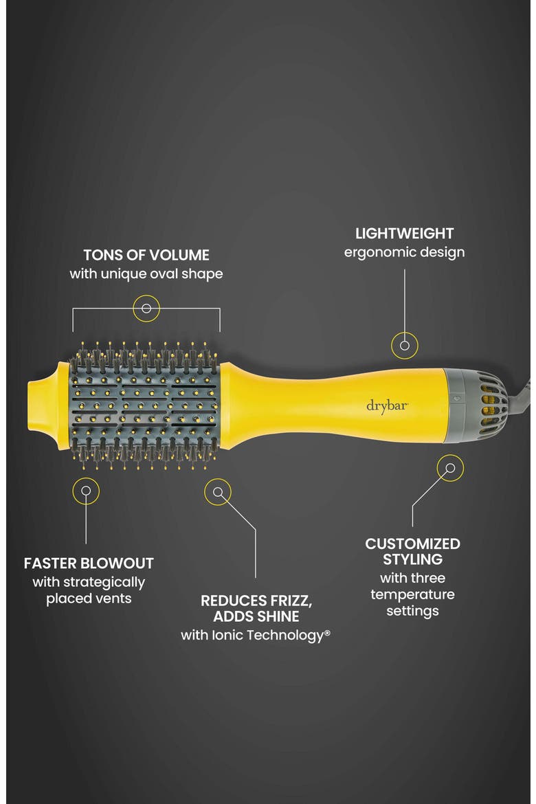 Double Shot Blow-Dryer Brush, Alternate, color, NO COLOR
