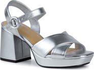 NINETY UNION Emelyn Platform Ankle Strap Sandal