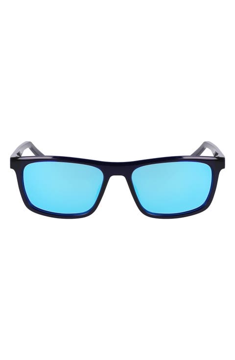Embar 56mm Polarized Square Sunglasses
