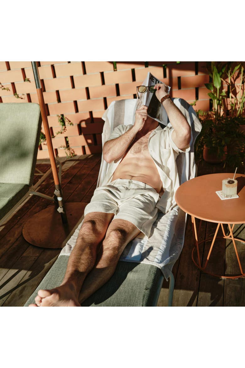 Getaway Linen Short, Alternate, color, Canvas