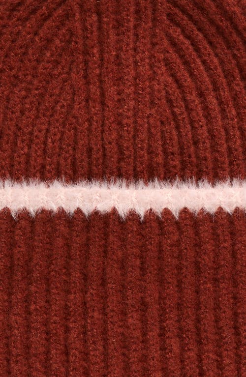 TREASURE & BOND TREASURE & BOND RIB CONTRAST BEANIE 