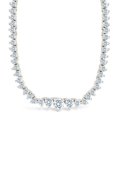 Tatum Slide Tennis Necklace