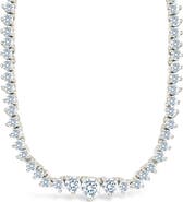 Sterling Forever Tatum Slide Tennis Necklace