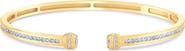 Crislu Brilliant Twisted Rope Bangle