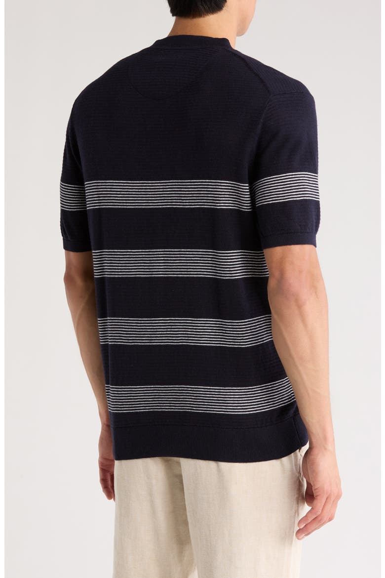 Sweater Tee, Alternate, color, NAVY/ WHITE STRIPE