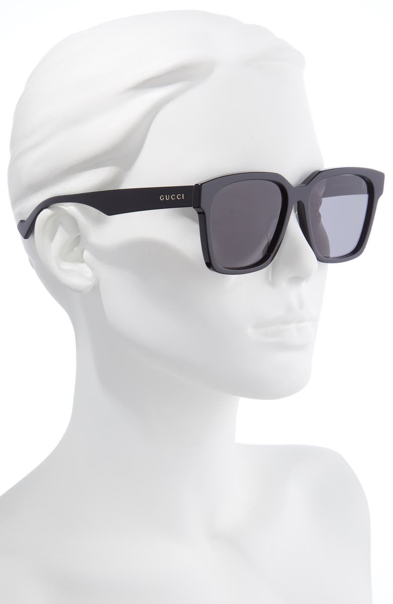 Gucci 57mm Square Sunglasses, Alternate, color,