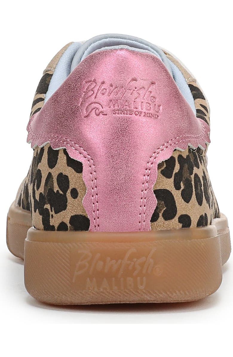Blowfish Malibu Tucson Sneaker, Alternate, color, Leopard Multi Faux Suede