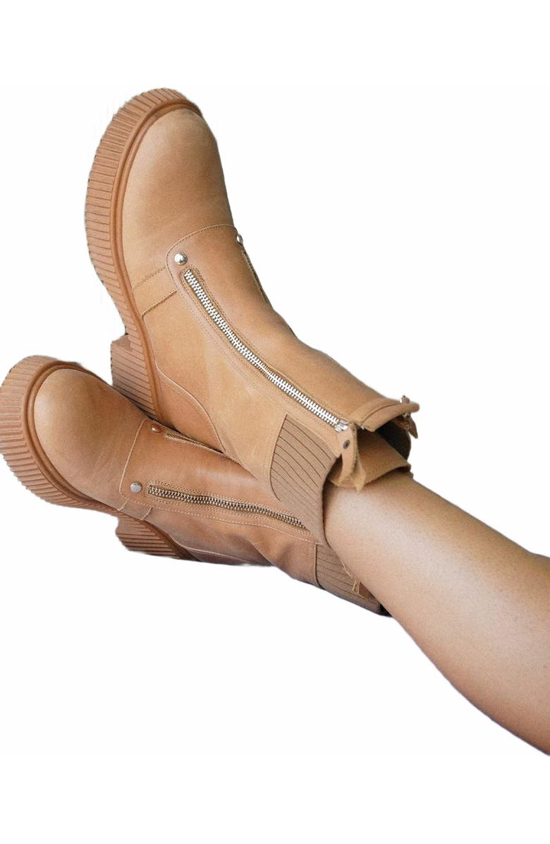 Belle & Bloom More To Come Ankle Boot, Alternate, color, Tan