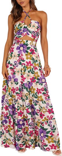 Kari Halter Crop Top & Maxi Skirt