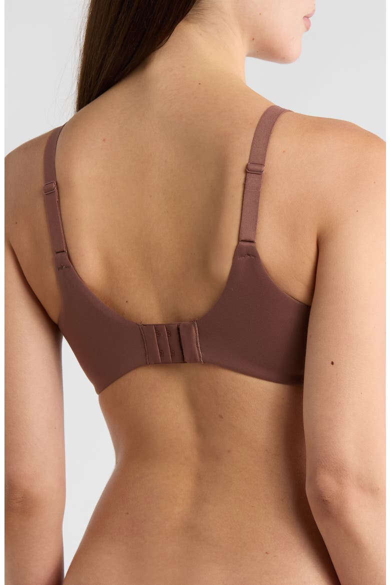 Norah Comfort Underwire Bra, Alternate, color, WILD BROWN