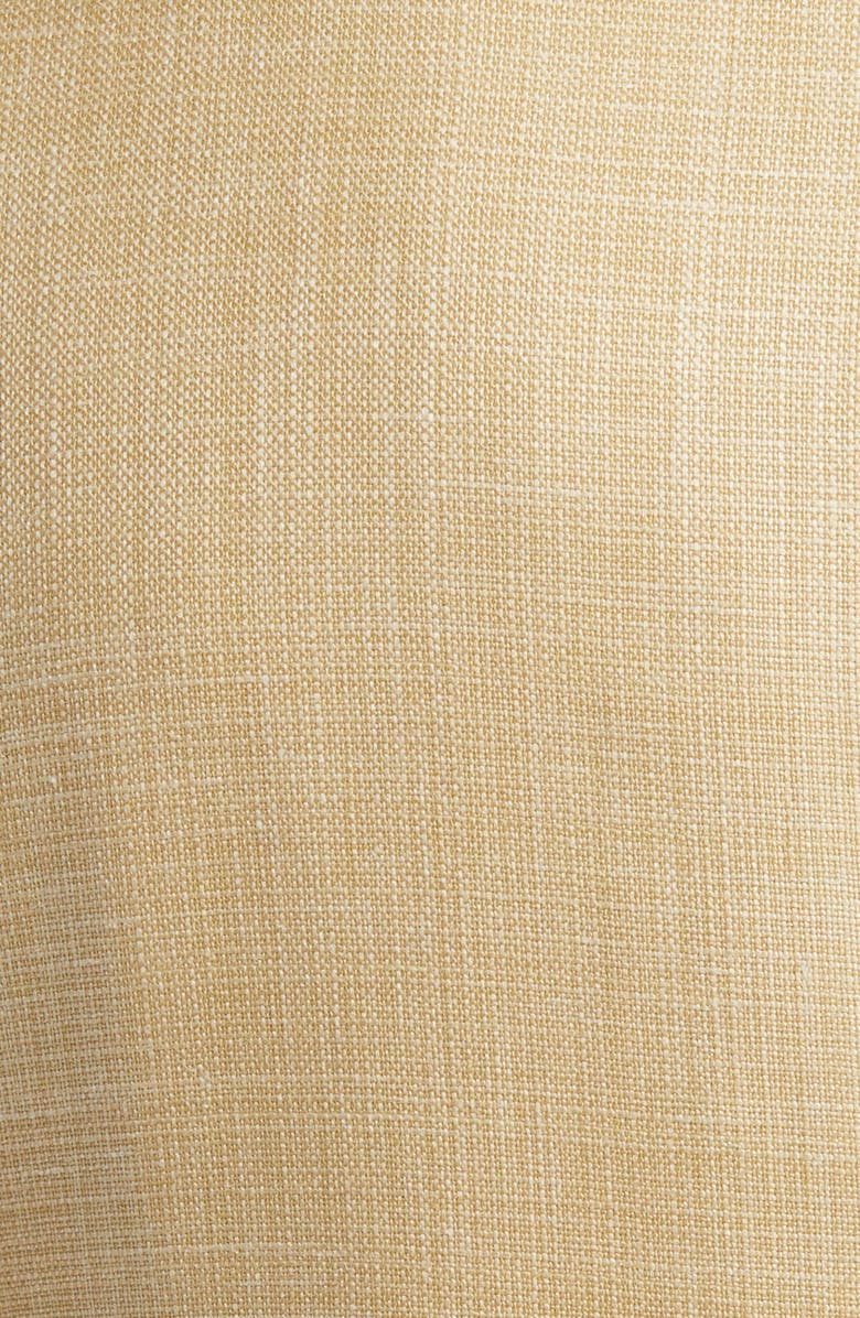 Canali Kei Trim Fit Solid Wool & Silk Blend Sport Coat, Alternate, color, Yellow