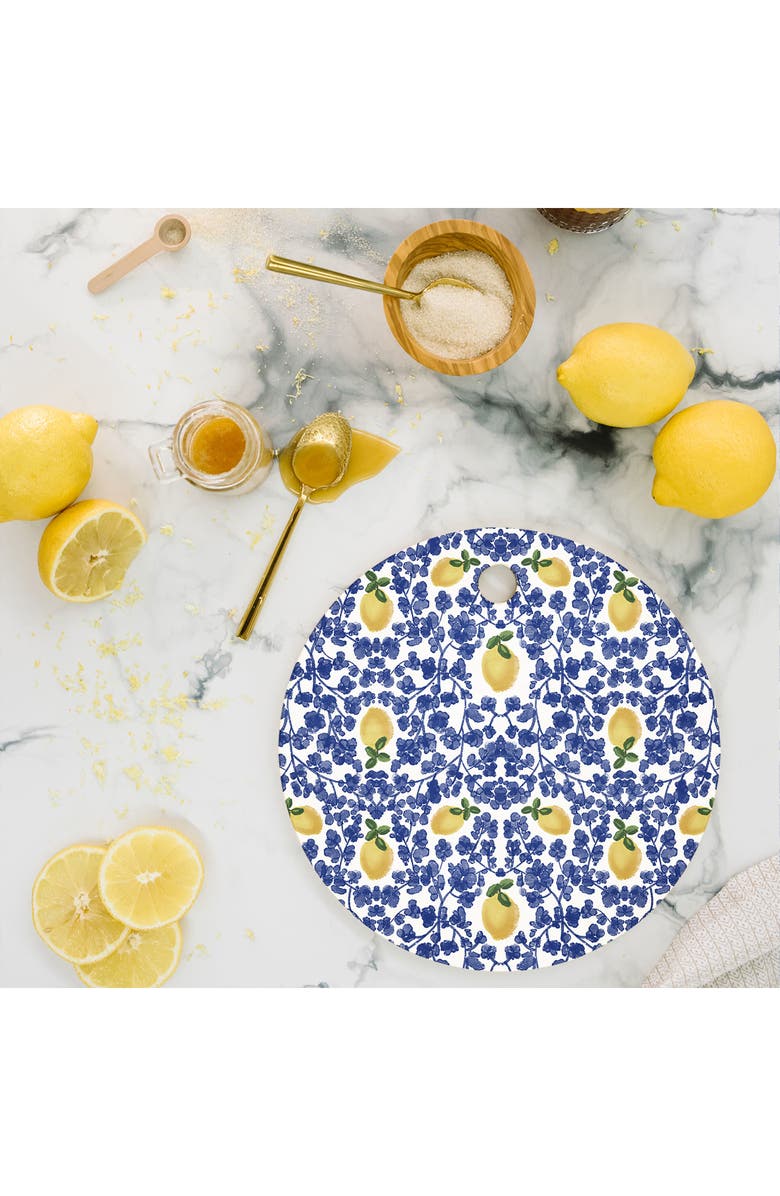 Deny Designs Island Dreams Cutting Board, Alternate, color, Blue