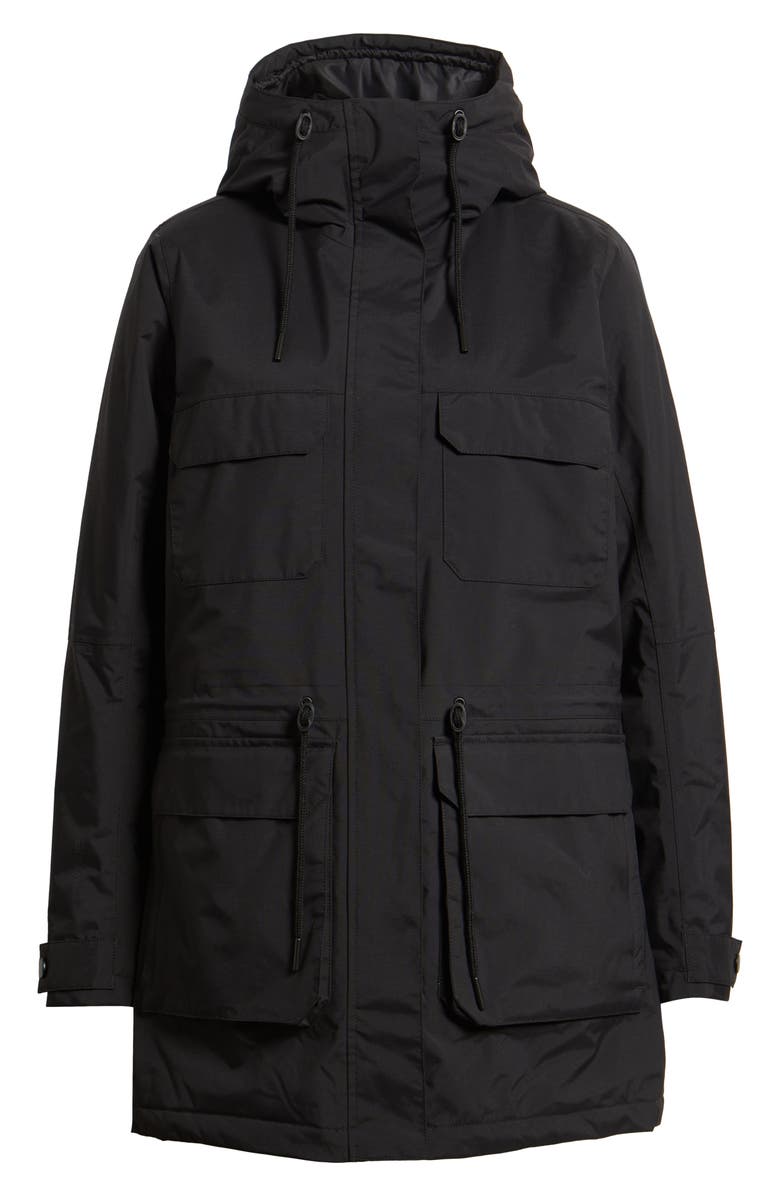 Helly Hansen Escape Insulated Parka, Alternate, color, Black