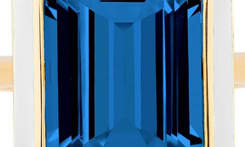 Goshwara Queen Emerald Cut Ring In Multi