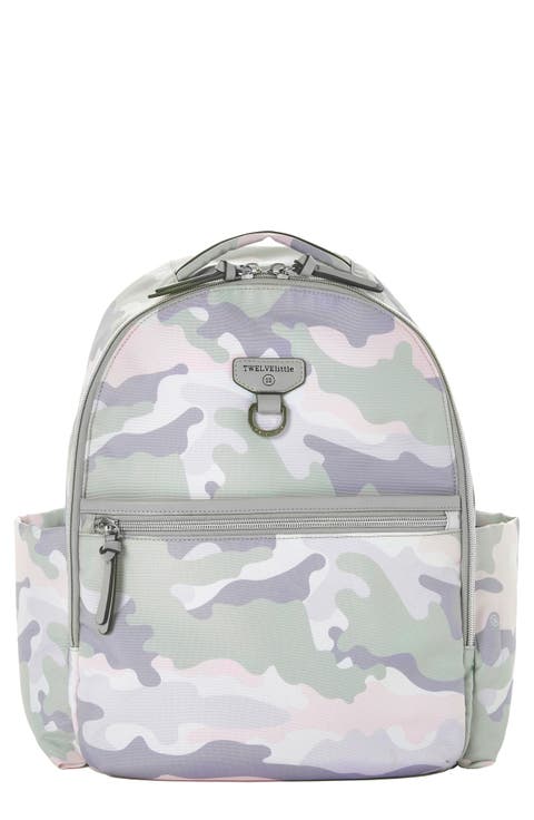Midi Go 3.0 Camo Print Water Resistant Diaper Backpack