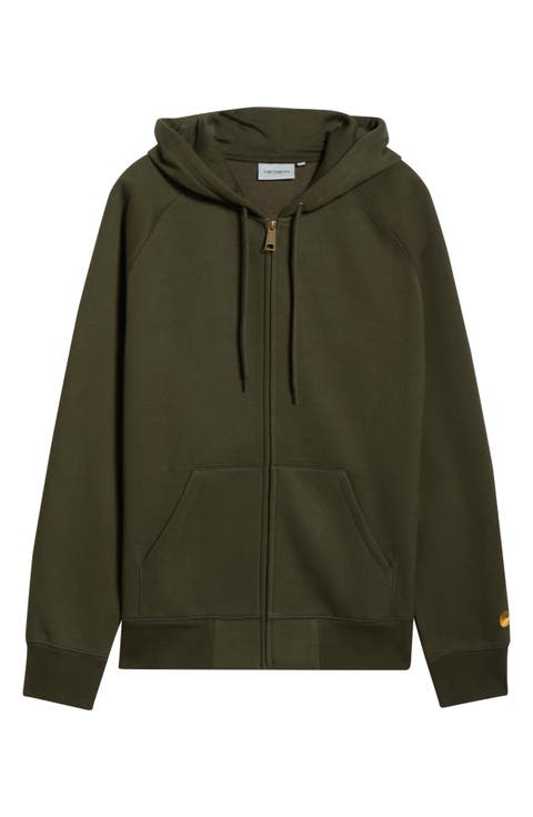 Chase Cotton Blend Zip-Up Hoodie