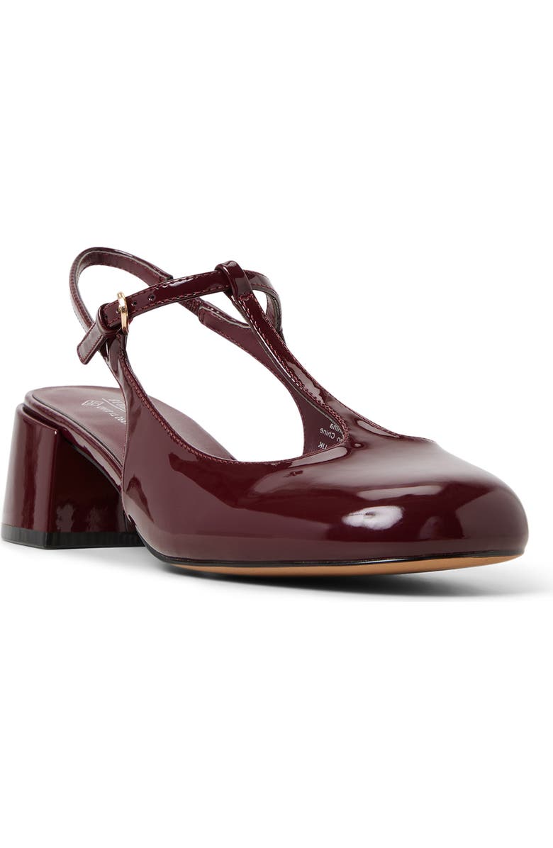 Call It Spring By Aldo Tiiana Slingback T-Strap Pump, Main, color, Bordo