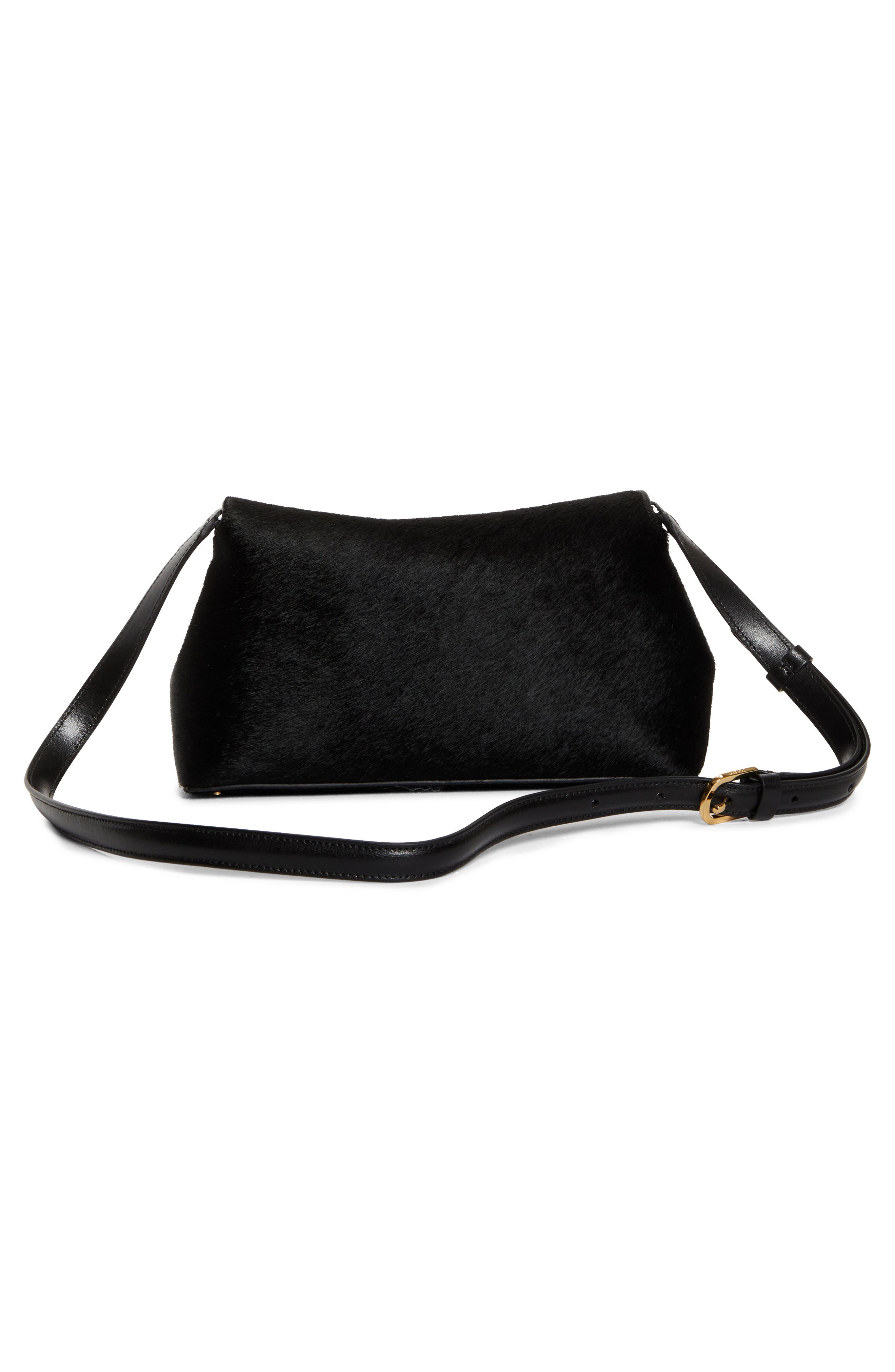 TOTEME T-Lock Genuine Calf Hair Clutch, Alternate, color, 