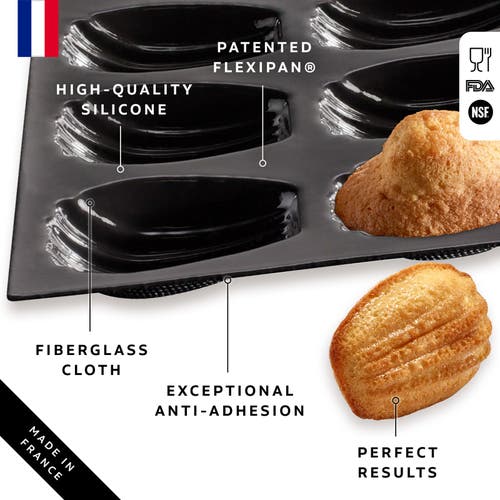 Silpat Flexipan 20 Madelines Premium Silicone Baking Pan