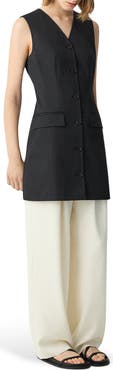 Theory Sleeveless Blazer Dress