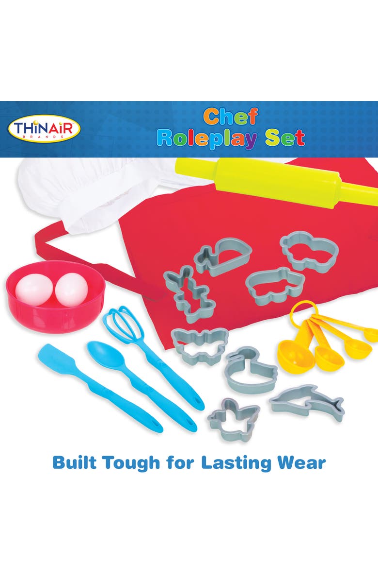 Playful Minds Chef Roleplay Set, 21 Pieces, Alternate, color, Multicolored